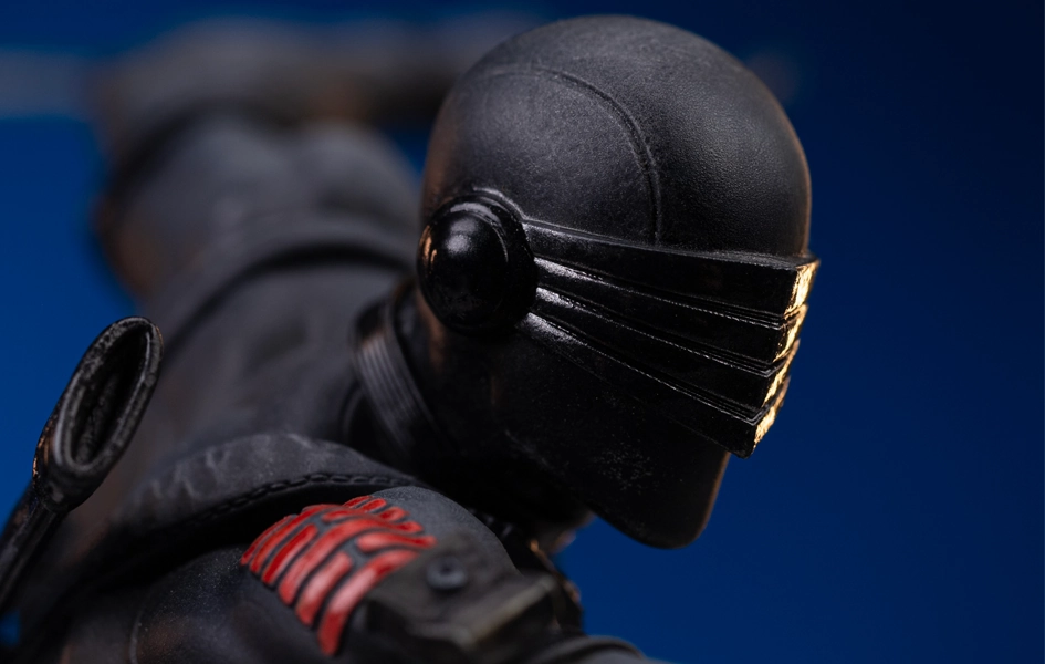 Posable Model Luxury Gift G.I. Joe - Snake Eyes Art Scale 1/10