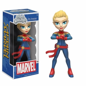 MARVEL COMICS ROCK CANDY VINYL FIGURINE -CAPTAIN MARVEL- Reporting System