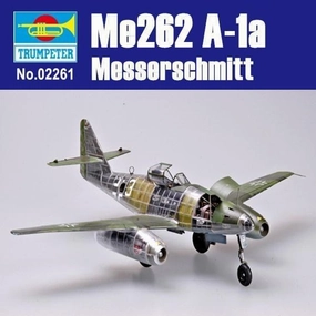 Top Ranking Hidden Area 1:32 Messerchmitt Me262 A-1a Clear Edition Fighter Assembly Kit