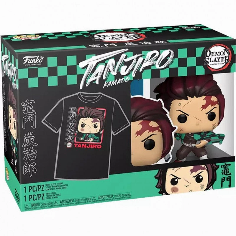 DEMON SALYER - Kamado Tanjiro - Funko POP!   T-Shirt Adventure Conclude