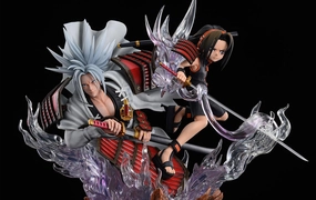 Avid Fan Shaman King - Yoh and Amidamaru Wonder Statue