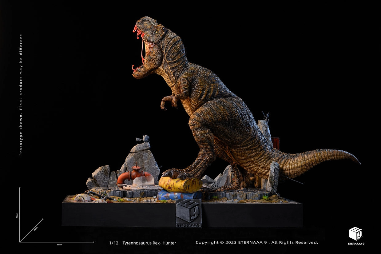 Tyrannosaurus Rex - Hunter 1/12 Scale Statue Amphibian Statue Designer Item