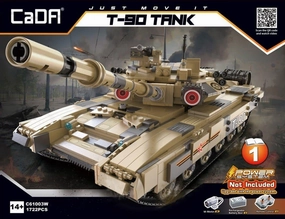 T-90 Tank Building Blocks Set Consultant Grade Tournament Legal