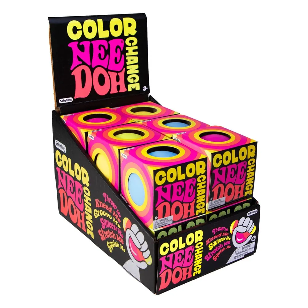 Expertise Master F?rggl?nsande NeeDoh Fidgetbollar 6 cm - 12 st