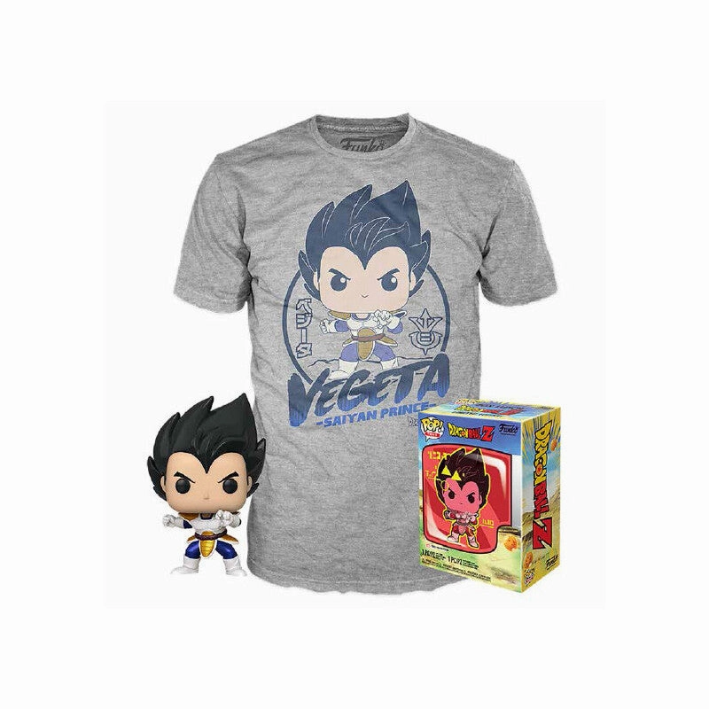 Carbon Cycle Size Comparison DRAGON BALL Z - Vegeta - Funko POP!   T-Shirt -Boite abim??-