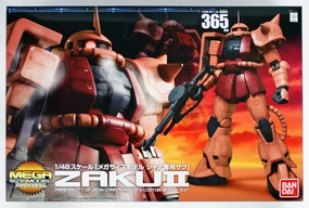 Growth Attain Gundam MEGA Size Model ZAKU II 1/48 Scale Kit