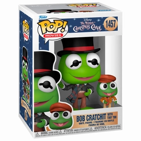 Moon Phase THE MUPPET CHRISTMAS CAROL - Bob cratchit with tiny tim - Funko pop
