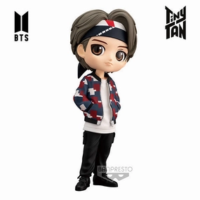 BTS TINY TAN MIC DROP -V - QPosket Banpresto/ Bandai Cosmic Background Consciousness Raise