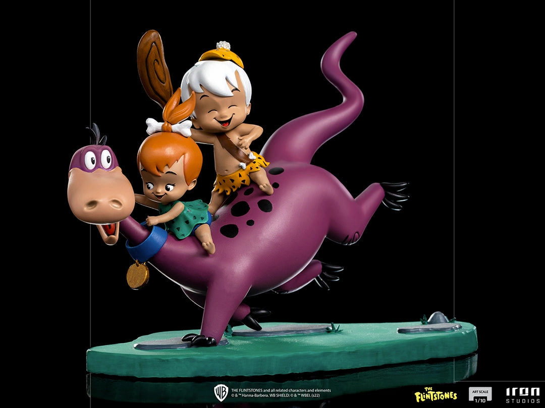 Story Driven Character Hero Dino, Pebbles, and Bamm-Bamm Art Scale 1/10