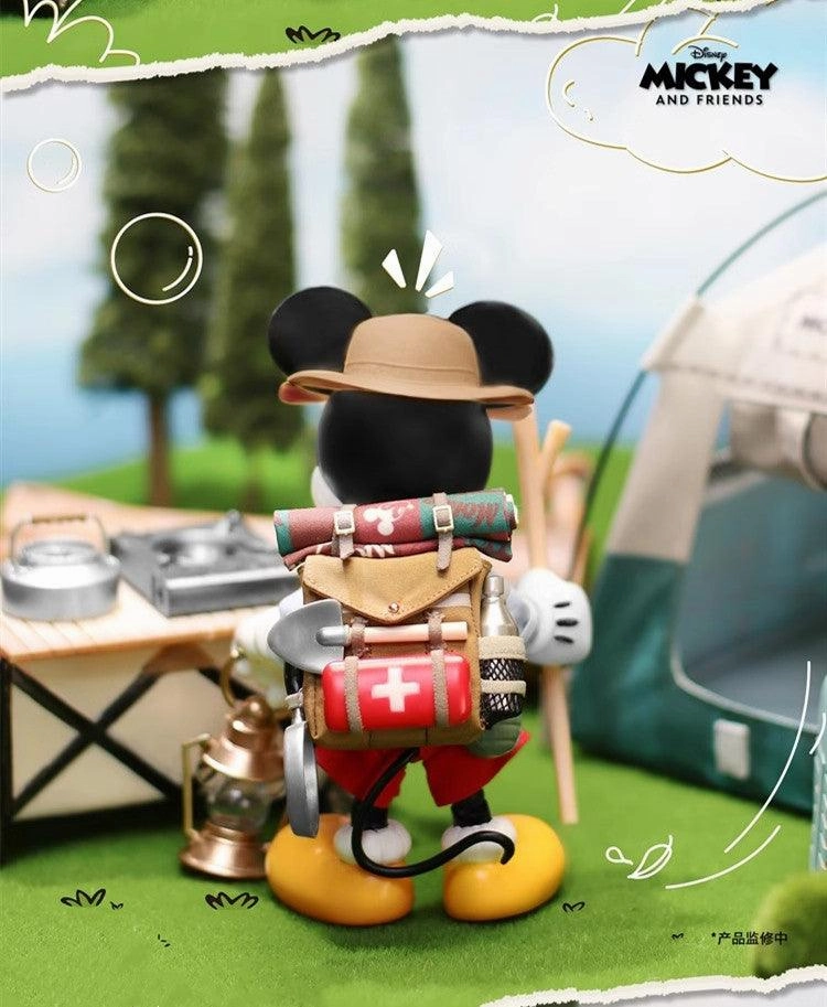 Disney City Escape Plan Camping Theme Action Figure Novel Concept