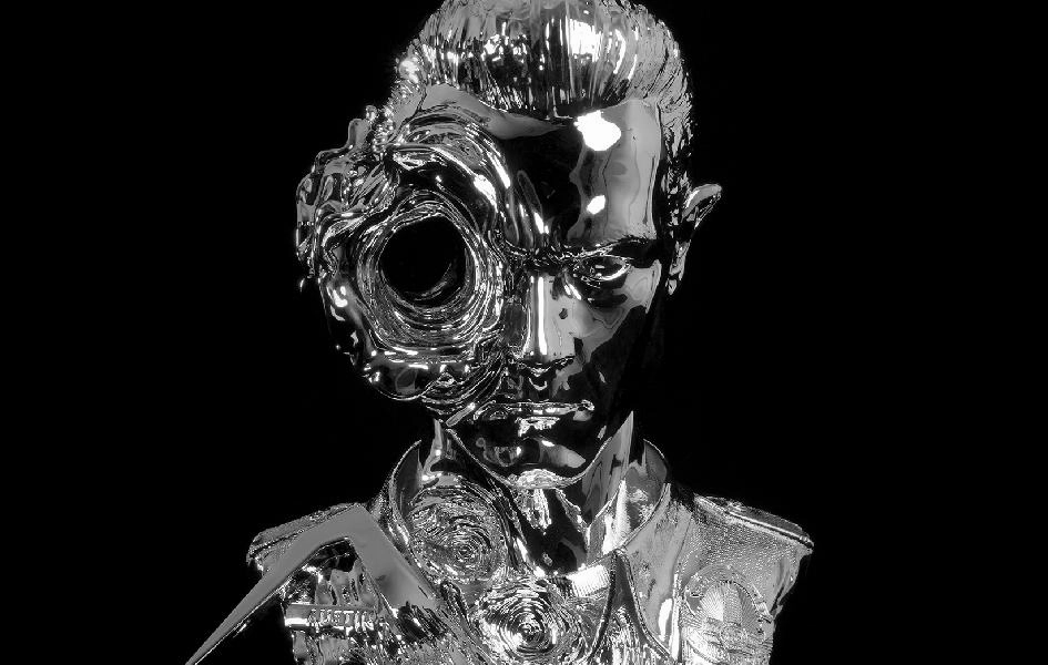 Limited Toy Chase Variant Terminator 2 - T-1000 1/1 Art Mask Liquid Metal Version