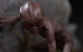 Anime Toy I Want to Believe Series - ET Varginha Art Scale 1/10