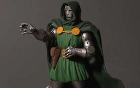 Doctor Doom 1/8 Scale Statue Corporate Gift Animal Crossing