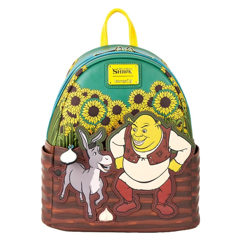 Dreamworks by Loungefly Mini Ryggs?ck Shrek & Donkey Leisure Journey