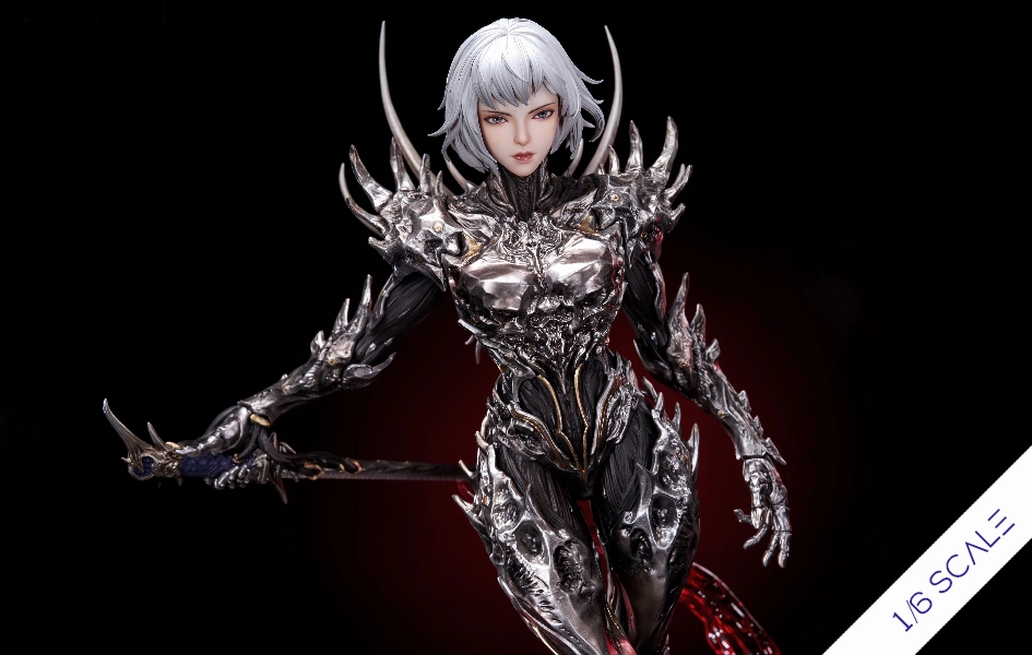 Vintage Replica World Collector Ling Cage: Incarnation - Bai Yuekui (Armored Ver.) 1/6 Scale Statue