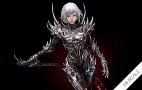 Vintage Replica World Collector Ling Cage: Incarnation - Bai Yuekui (Armored Ver.) 1/6 Scale Statue