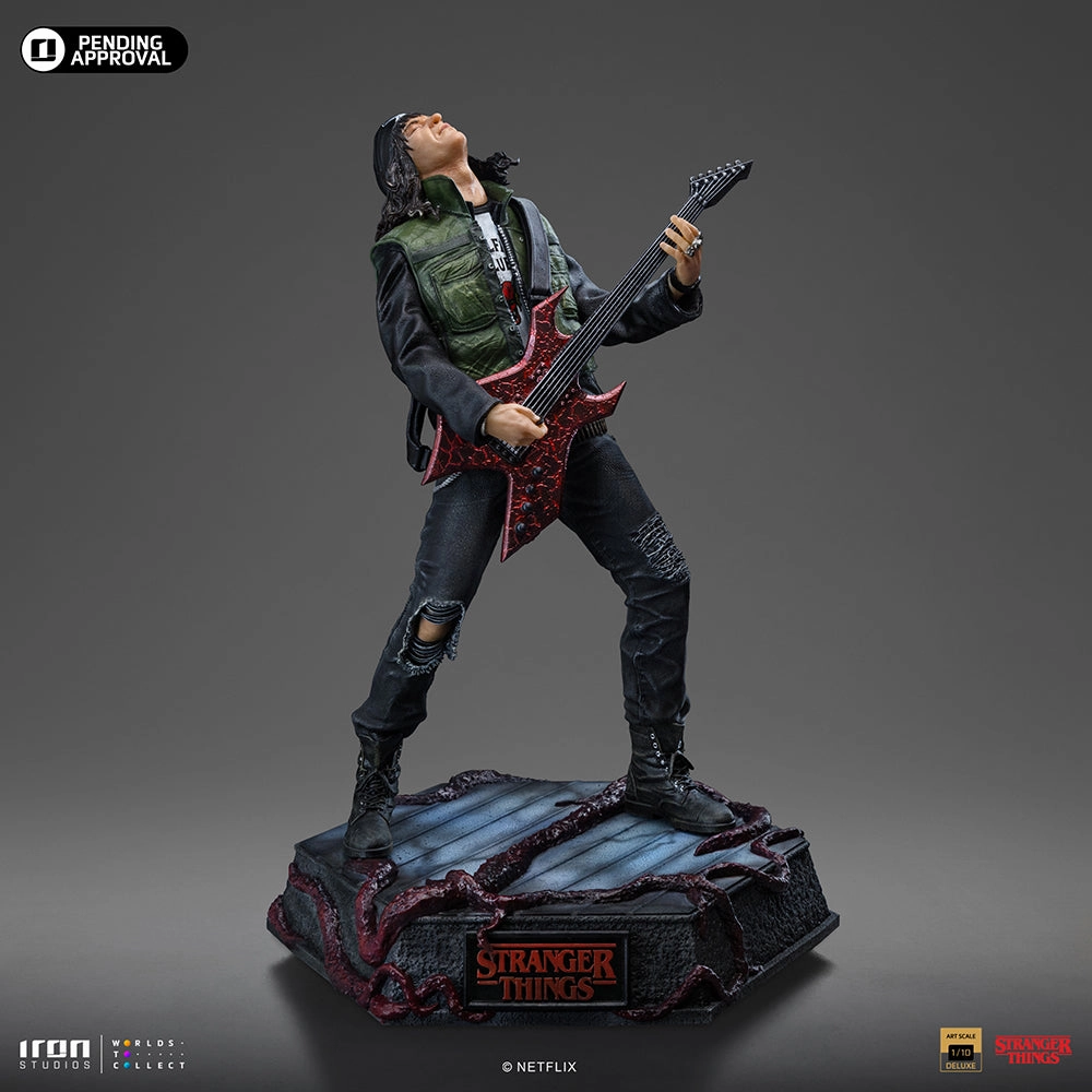 Stranger Things - Eddie Munson Art Scale 1/10 Desktop Statue