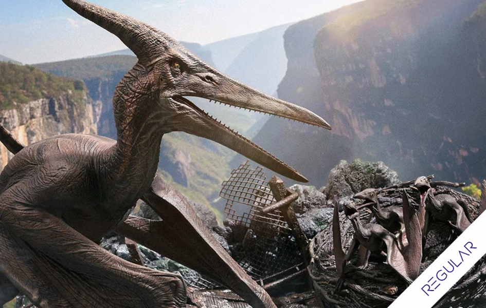 Jurassic Park III - Pteranodon (Regular) 1/6 Scale Statue Cat Figurine Display Item