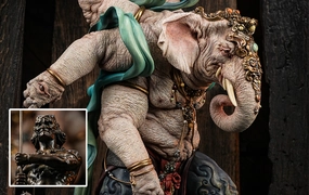 Celebrity Doll Retro Game Manas Divinity Series - Huang Ya Lao Xiang & Gui Shi Statue Set