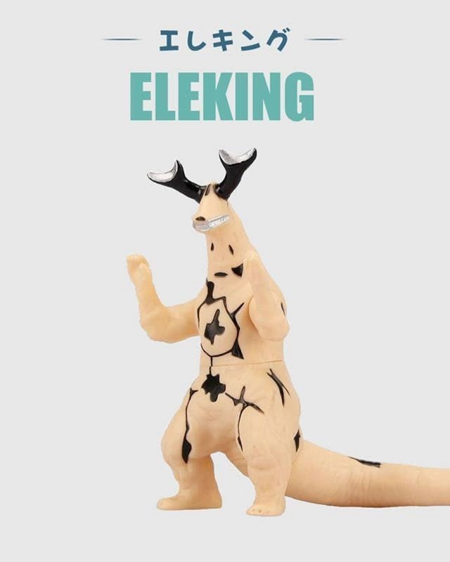Eleking Soft Vinyl Figure Toy Family Support