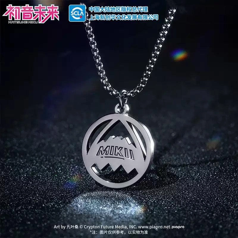 Hatsune Miku Rave Singer Zinc Alloy Necklace Spiritual Successor