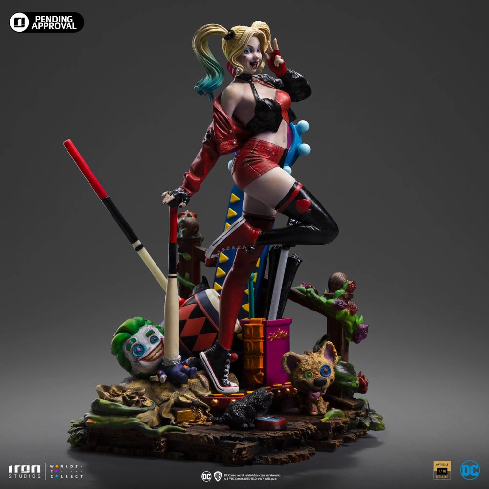 Gotham City Sirens - Harley Quinn Deluxe Art Scale 1/10 Viral Sensation Traditional Craft