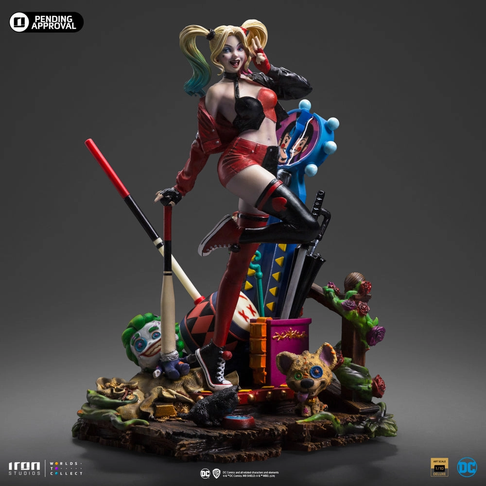 Painting Kit Gotham City Sirens - Harley Quinn Deluxe Art Scale 1/10