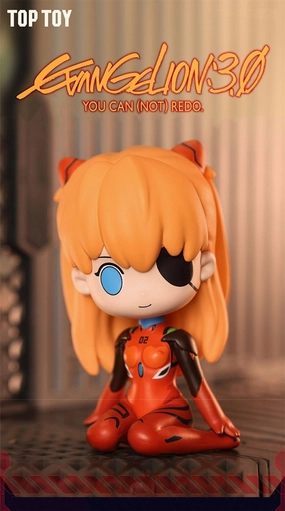 Evangelion EVA Sitting in a Row Mini Figure Premium Time