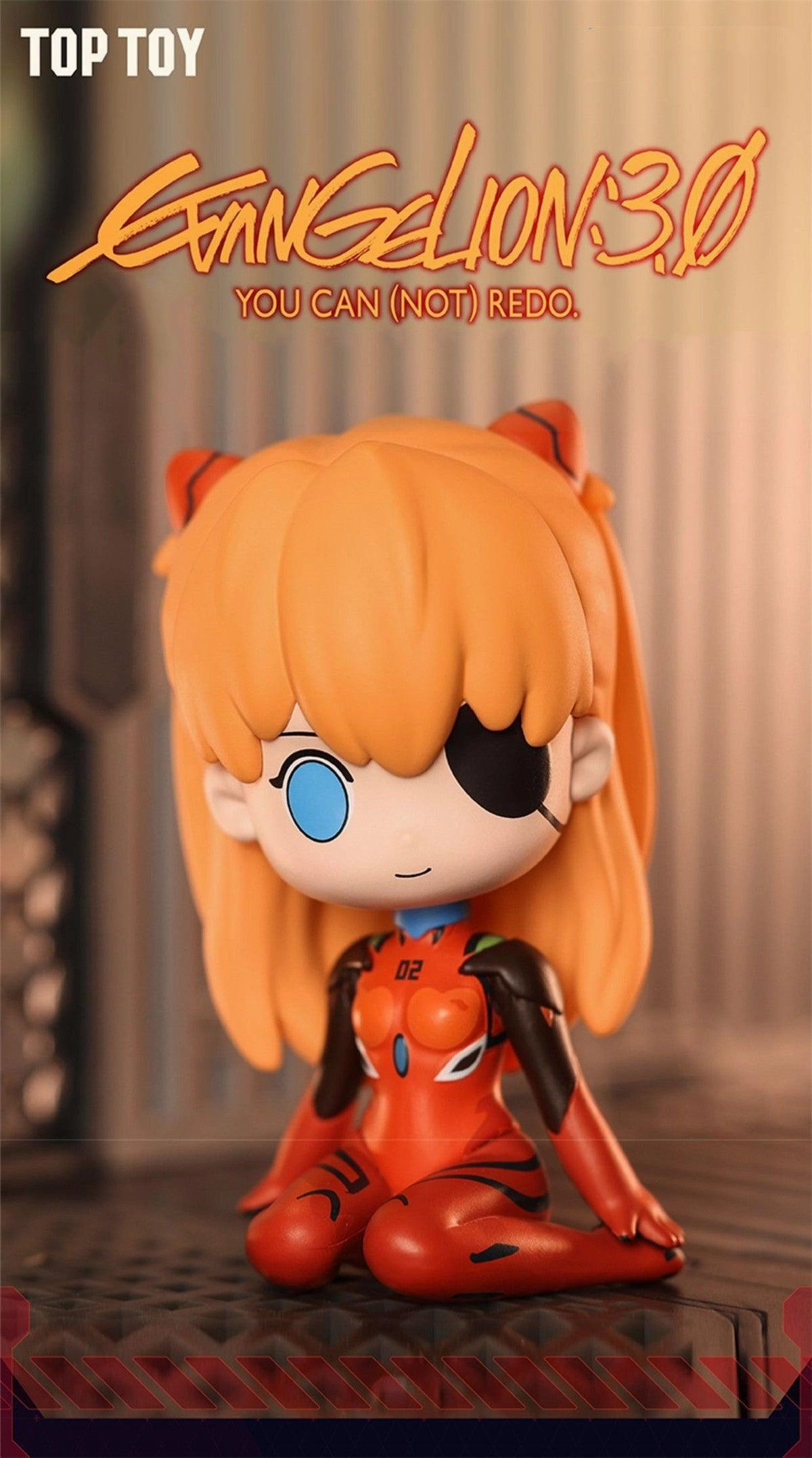 Evangelion EVA Sitting in a Row Mini Figure Premium Time