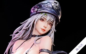 Limited Toy Evolution City Series - Blazing Tail (Black) 1/4 Scale Statue