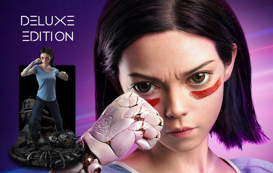 Action Hero Gaming Model Alita Battle Angel DELUXE Life-Size Statue
