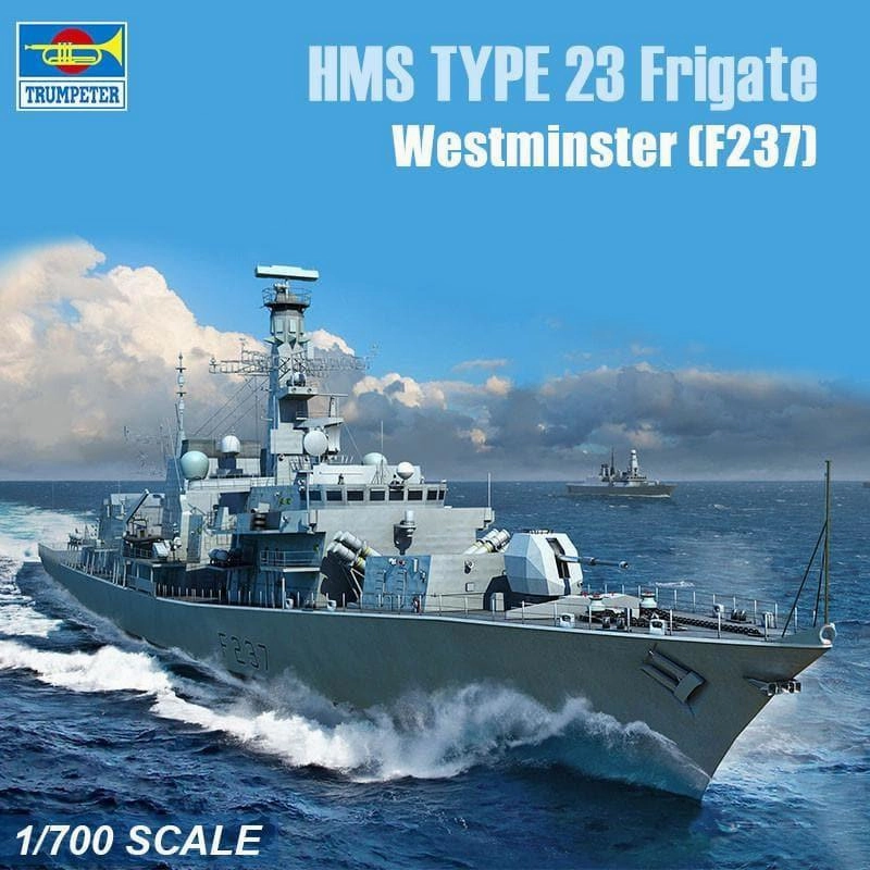 1:700 HMS TYPE 23 Frigate Westminster F237 Assembly Kit Scientific Literacy