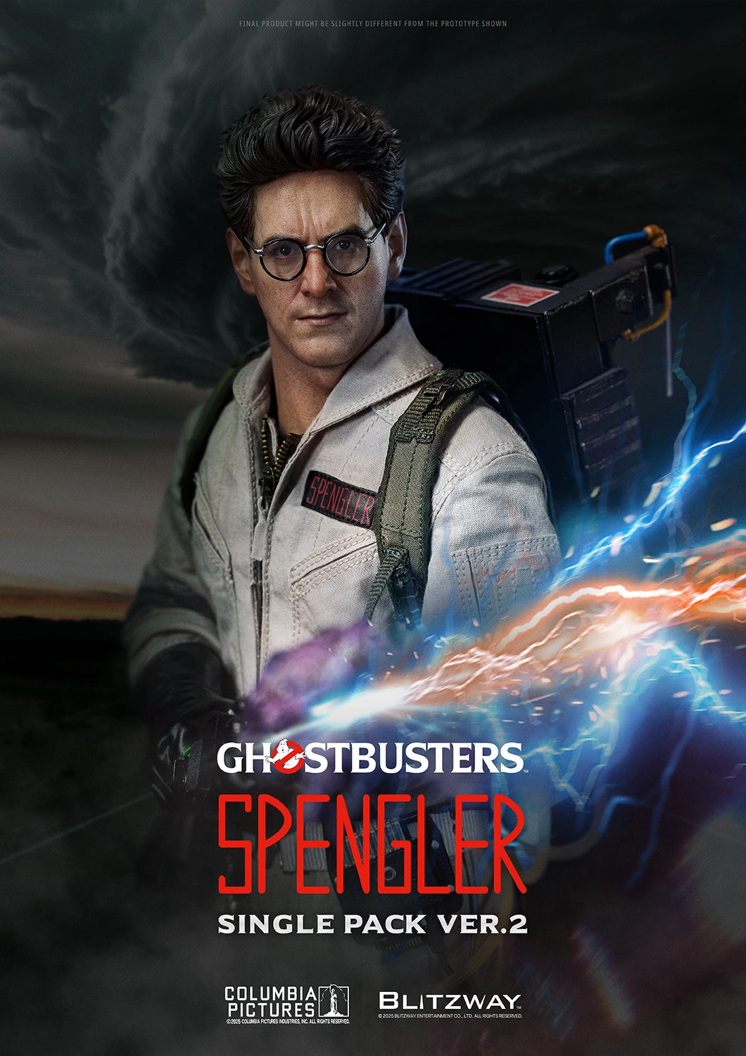 Ghostbusters - Dr. Egon Spengler (Single Pack ver. 2) 1/6 Scale Figure Robot Design