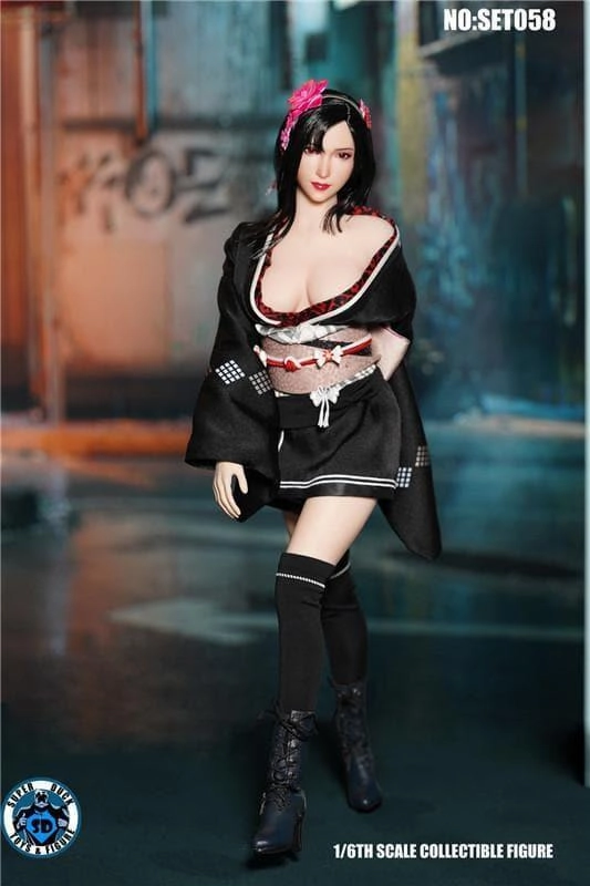 Apprentice Level 1:6 Tifa Lockhart Kimono Version Seamless Figure