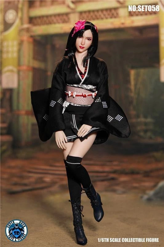Uncommon Tier charity event 1:6 Tifa Lockhart Kimono Version Seamless Figure