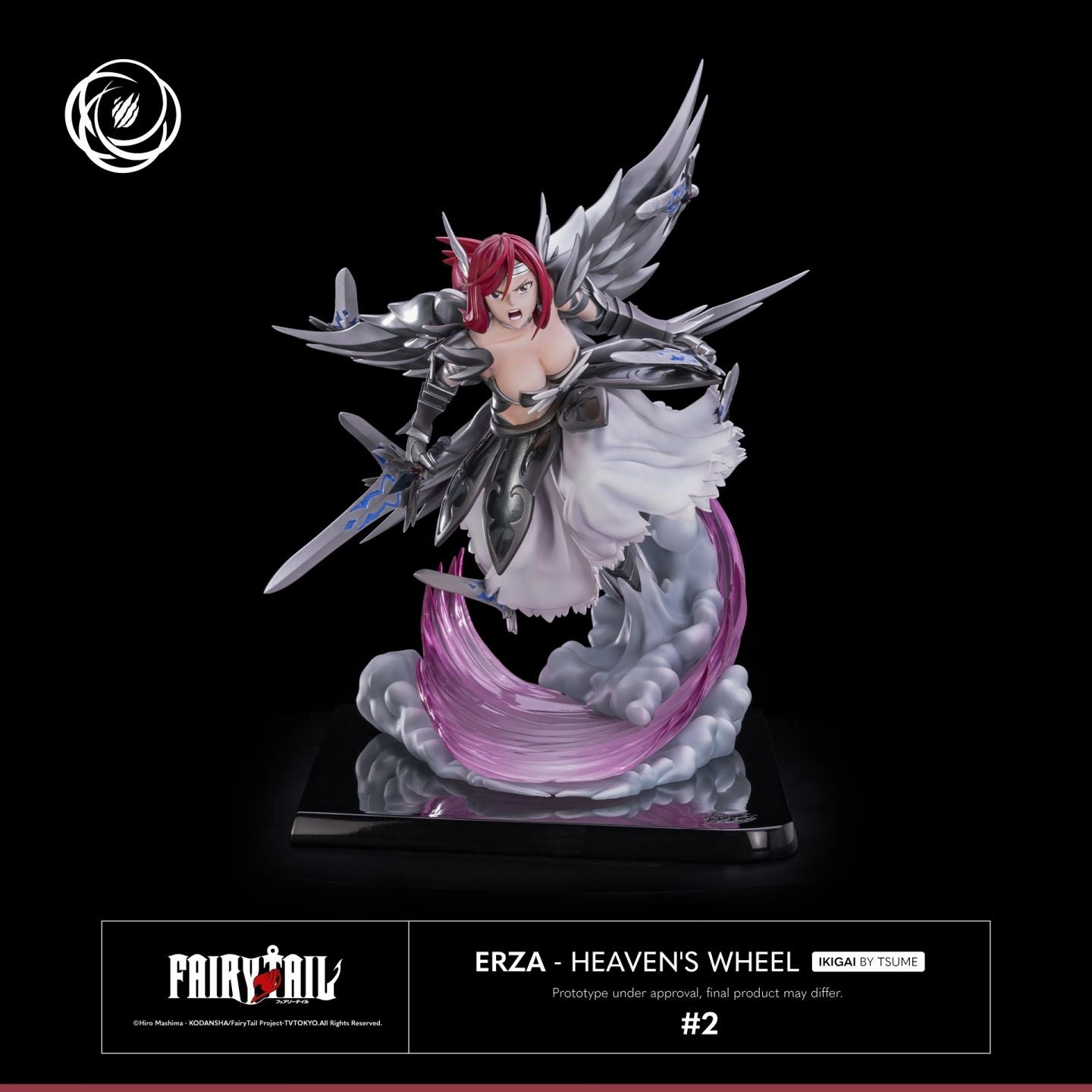 Reptile Figure Fairy Tail - Ezra - Heaven's Wheel Ikigai 1/6 Scale Statue