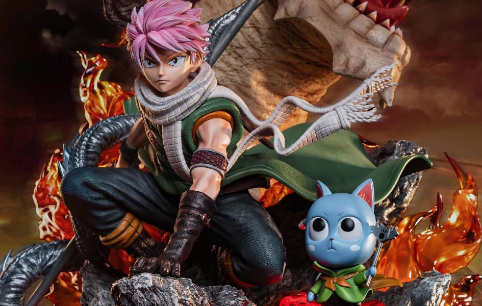 Bohemian style Fairy Tail - Natsu - Etherious Natsu Dragneel 1/4 Scale Statue