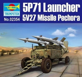 1:35 Soviet 5P71 Launcher 5V27 Missile Pechora SA-3B Goa Assembly Kit Wild West Ultra Settings
