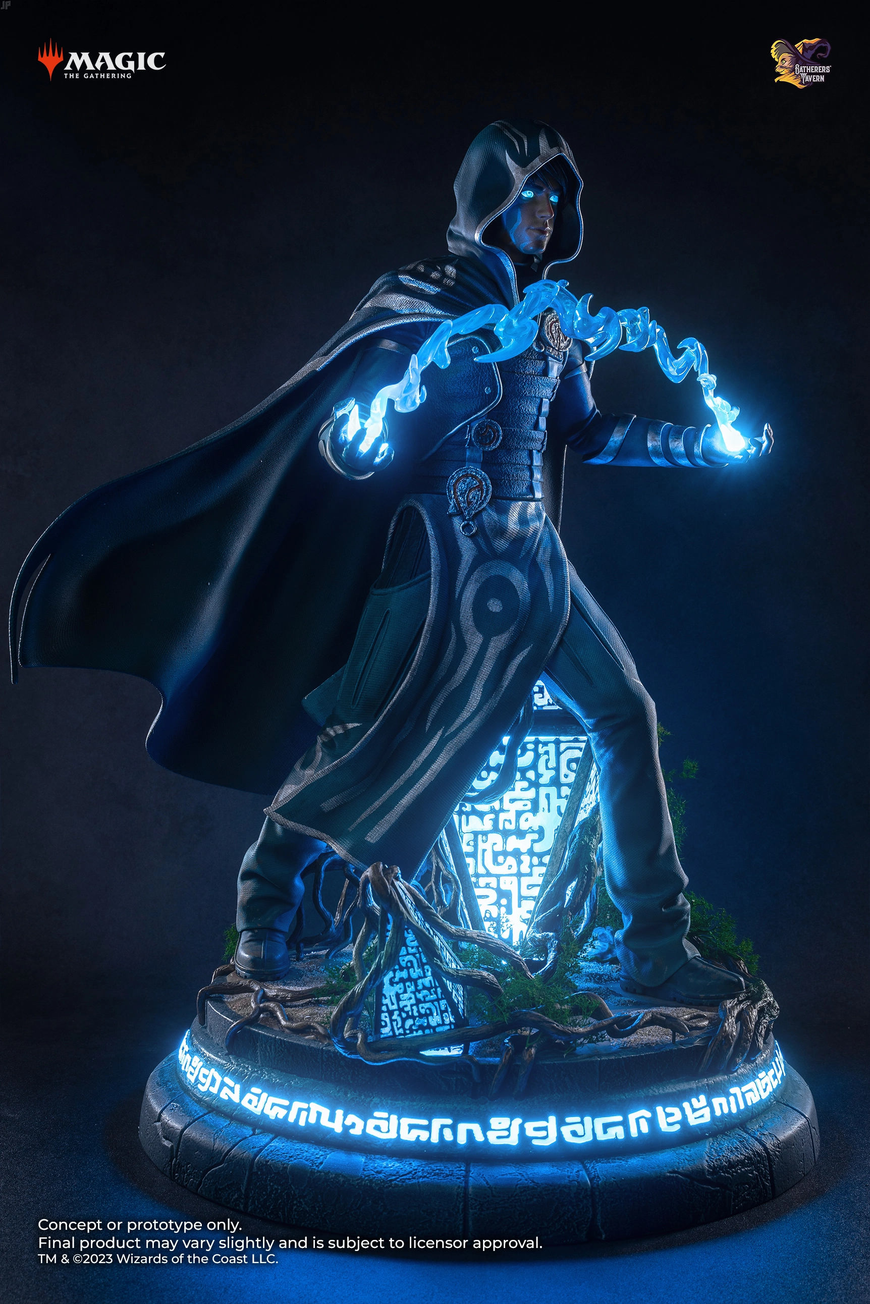 Magic The Gathering - Jace Beleren 1/4 Scale Statue Deity Statue Memory Keepsake