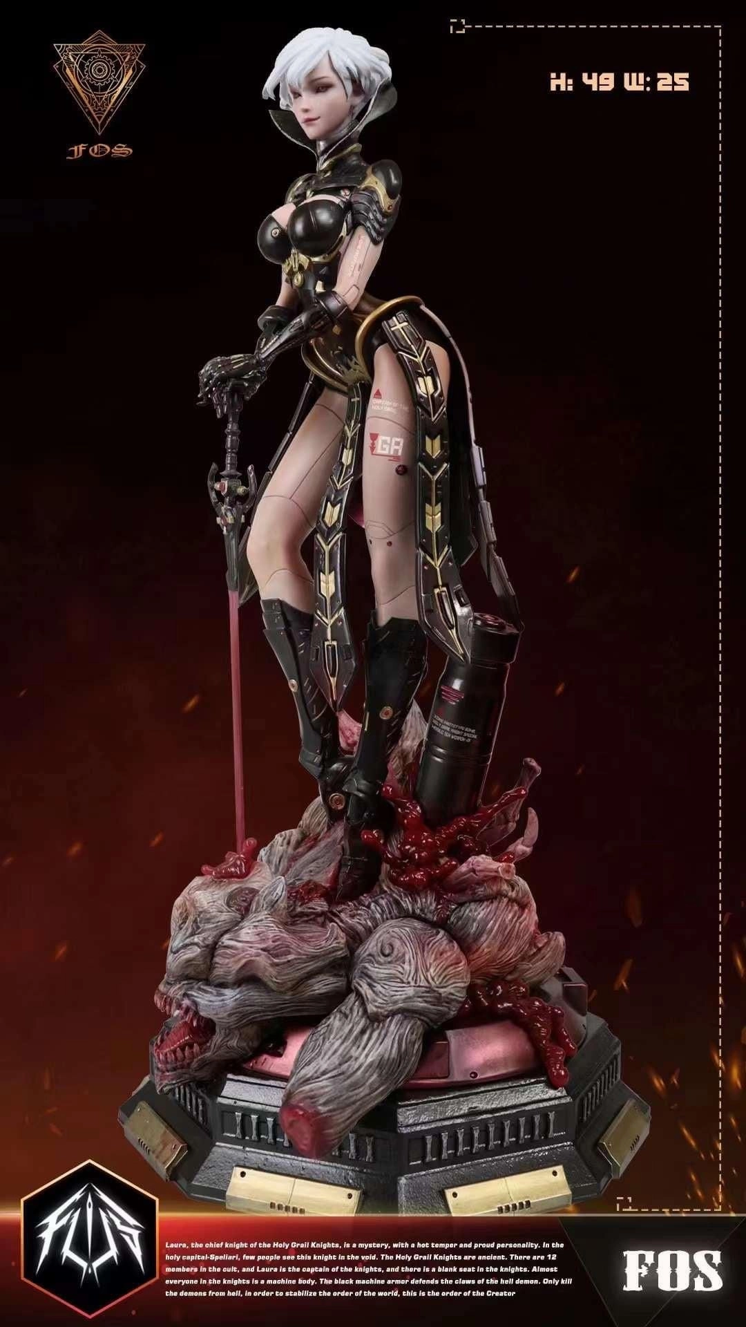 Archival Quality Vintage Model Holy Grail Series - Holy Grail Knight Laura 1/6 Scale Statue