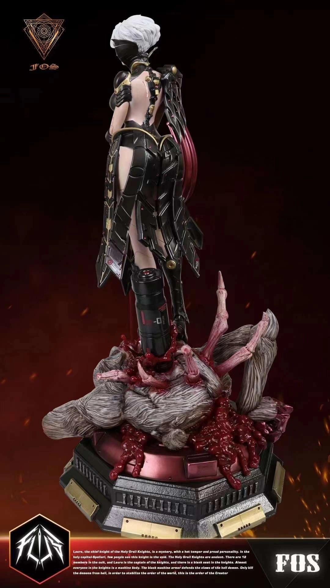 Holy Grail Series - Holy Grail Knight Laura 1/6 Scale Statue Garden Ornament Film Prop