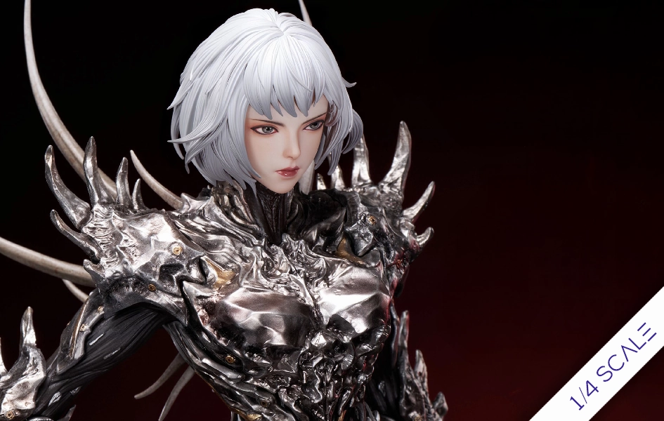 Hobbyist Community Classroom Decor Ling Cage: Incarnation - Bai Yuekui (Armored Ver.) 1/4 Scale Statue