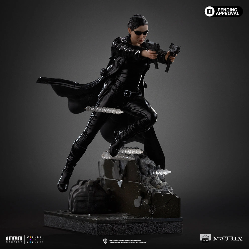The Matrix - Trinity Art Scale 1/10 Detailed Sculpture