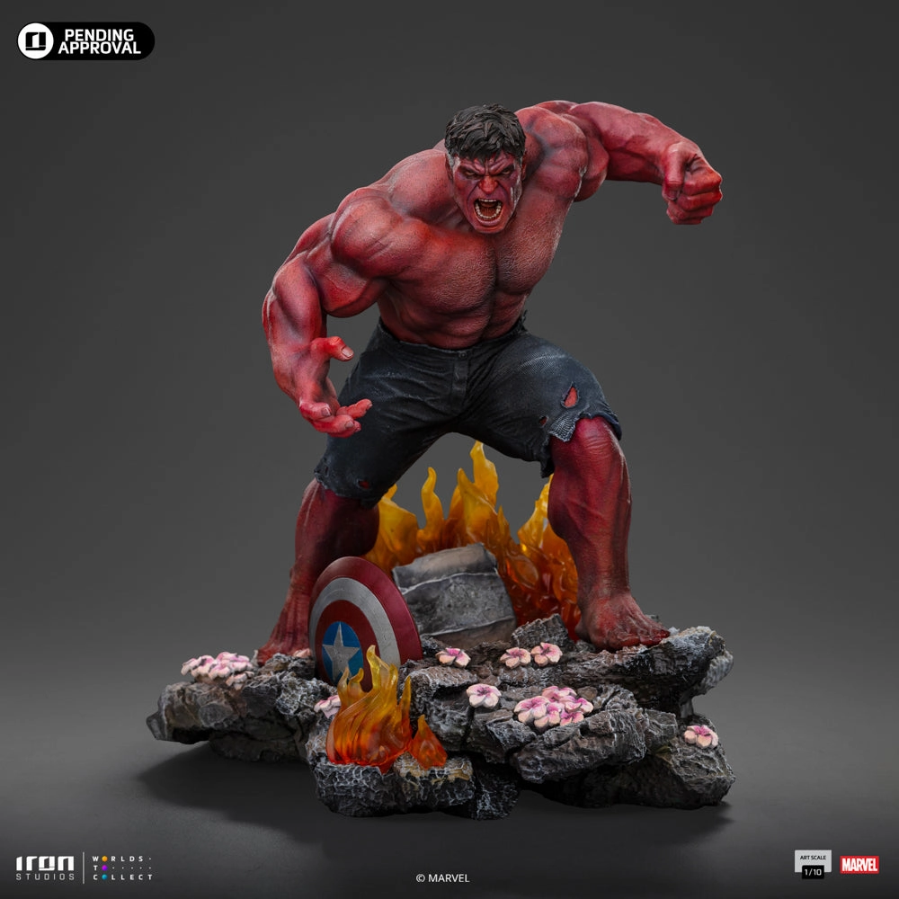 Captain America: Brave New World - Red Hulk Art Scale 1/10 Collecting Community Magical Creature