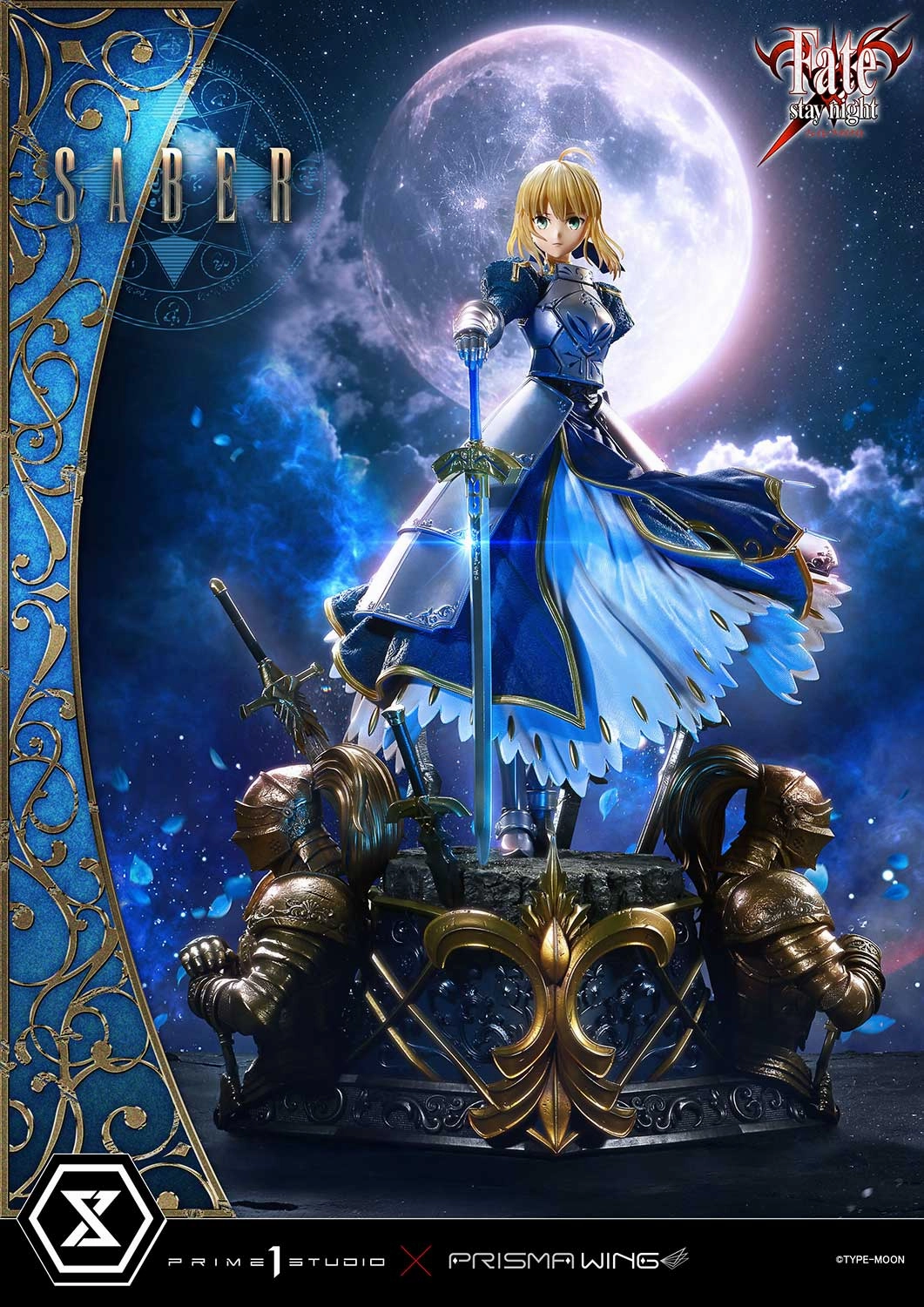 Fate/stay night - Saber (Regular) 1/4 Scale Statue International Icon Wood Carving