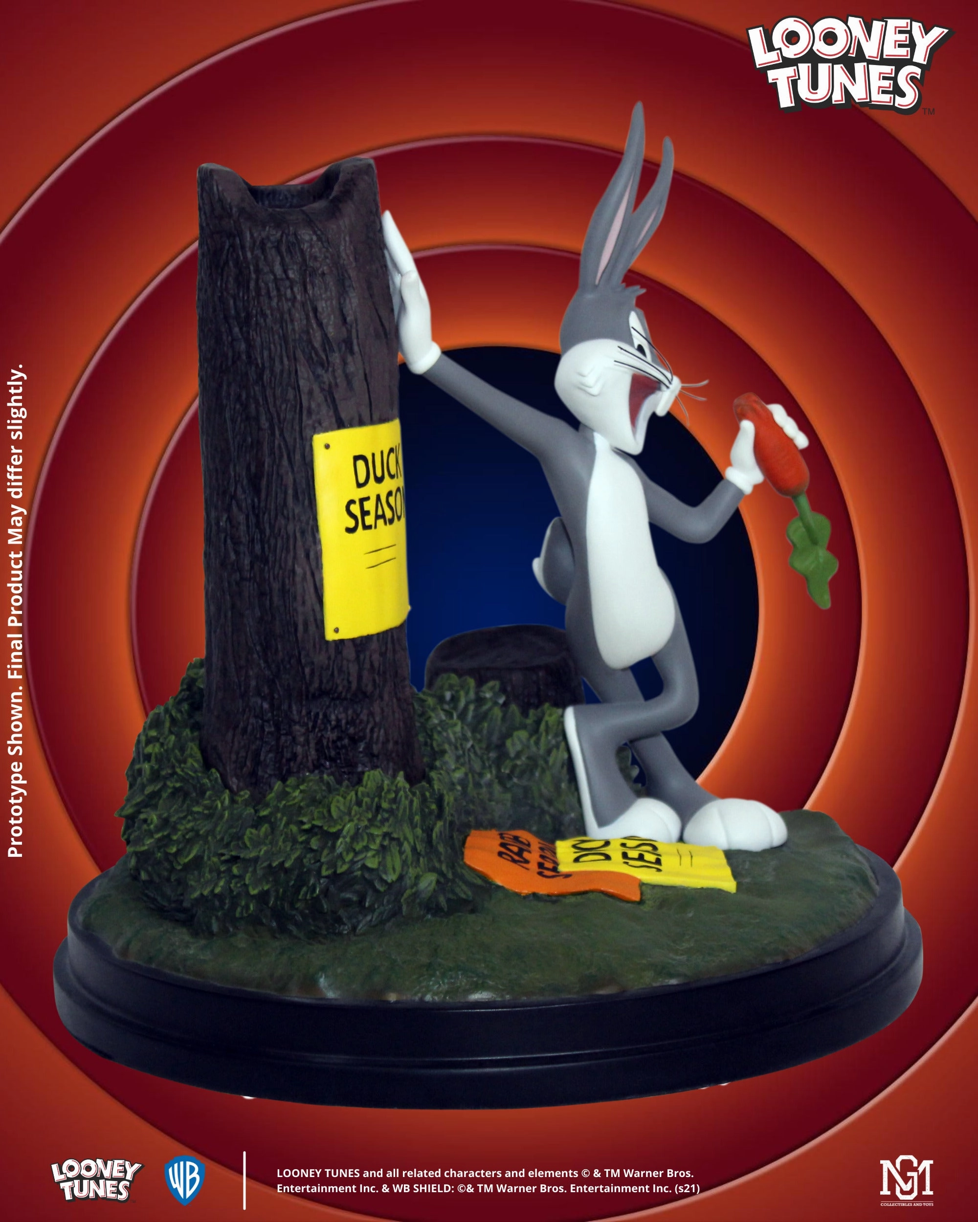 Detailed Toy Bugs Bunny 1/6 Scale Statue