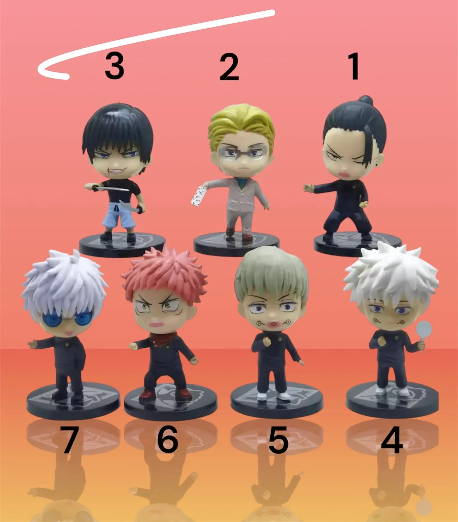 Personalized Exhibit Cultural Icon Figurine Jujutsu Kaisen