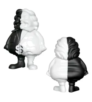 Mc Supersized Black and White porcelaine Limited Creation
