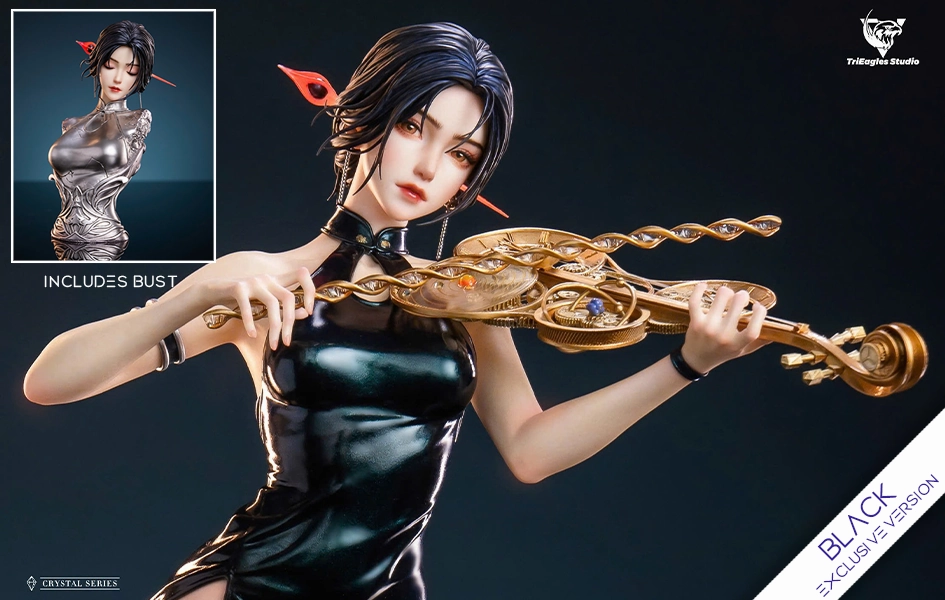 Display Item Cloud Worm Series - Starfall 1/4 Scale Statue Black EXCLUSIVE Version