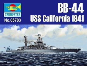 1:700 USS California BB-44 1941 Warship Assembly Kit Open Conclusion Master Wisdom